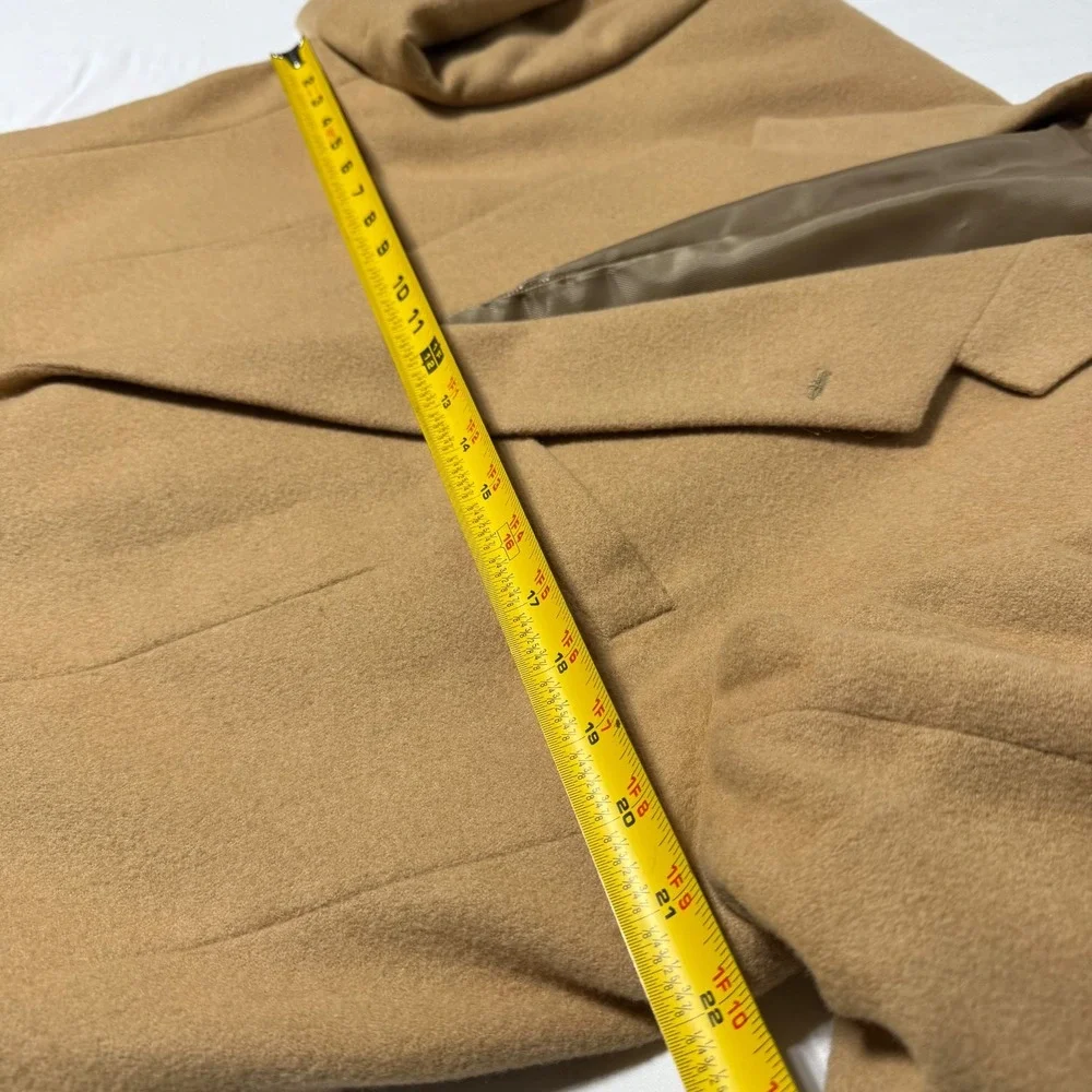 Haspel‎ Camel Hair Saco Sport (Western) Blazer Beige Fully Lined Men's Size 44R